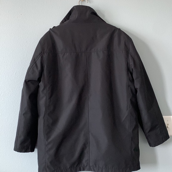 S 13/NYC Faux fur lined longline black field winter jacket! - Picture 3 of 9